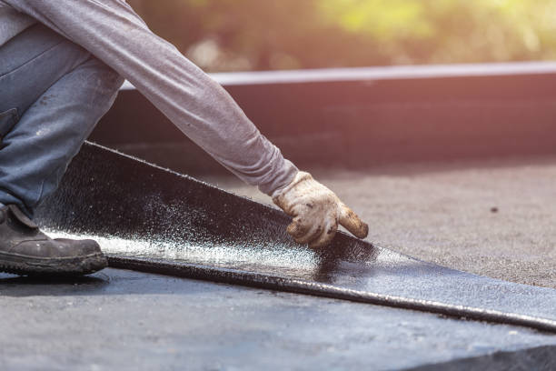Professional Emergency Waterproofing technician working in Glenwood, MN